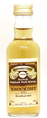An Cnock - Knockdhu whisky miniature collection