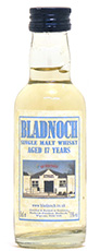 Bladnoch whisky miniature collection