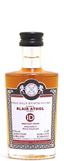 Blair Athol whisky miniature collection