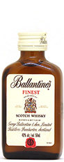 Ballantines whisky miniature