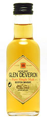 Glen Deveron whisky miniature collection