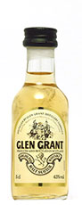 Glen Grant whisky miniature collection