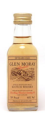 Glen Moray whisky miniature collection