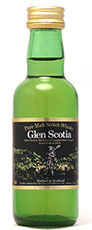Glen Scotia whisky miniature collection