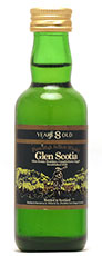 Glen Scotia whisky miniature collection