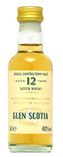 Glen Scotia whisky miniature collection