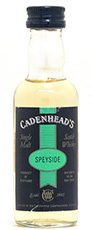 Cadenhead's miniature tomintoul